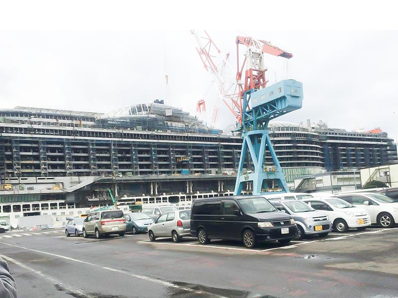 長崎造船所　大型客船艤装配管工事